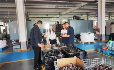 Siemens Energy Jinan visita Anmei Electric para profundizar la cooperación en componentes de tran...
